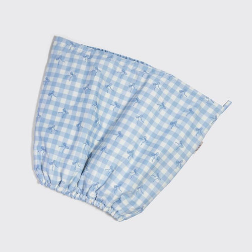 Waterproof Quick-Dry Foldable Shower Cap with Stylish Pattern Design for Hair Protection